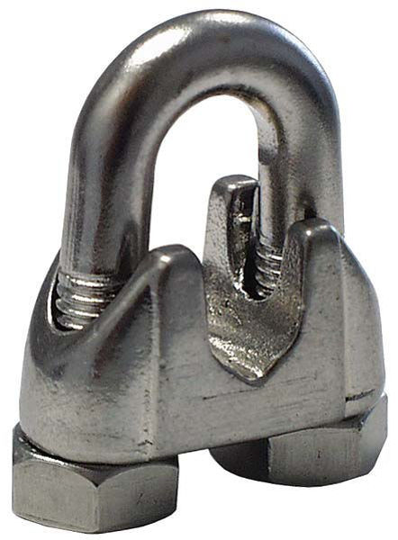 Image de Stainless Steel Wire Rope Clip 1/8 in.